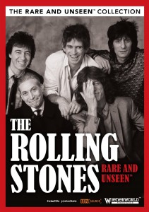 The Rolling Stones Rare and Unseen DVD box