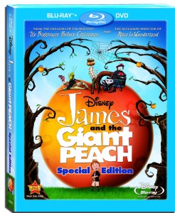 James and the Giant Peach Blu-ray box