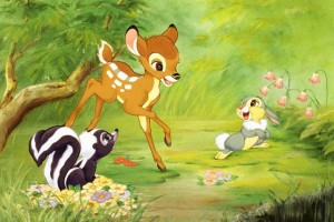 Bambi movie scene