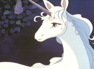 The Last Unicorn movie scene