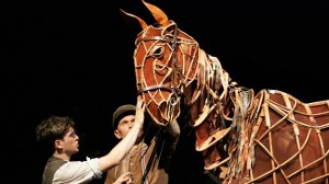 Making War Horse movie scene