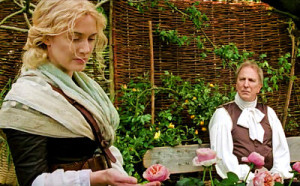 Kate Winslet and Alan Rickman in A Little Chaos