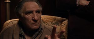 Judd Hirsch grimaces in Altered Minds