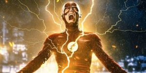  Grant Gustin is electrifying--or maybe just electrified--in The Flash: Season Two.